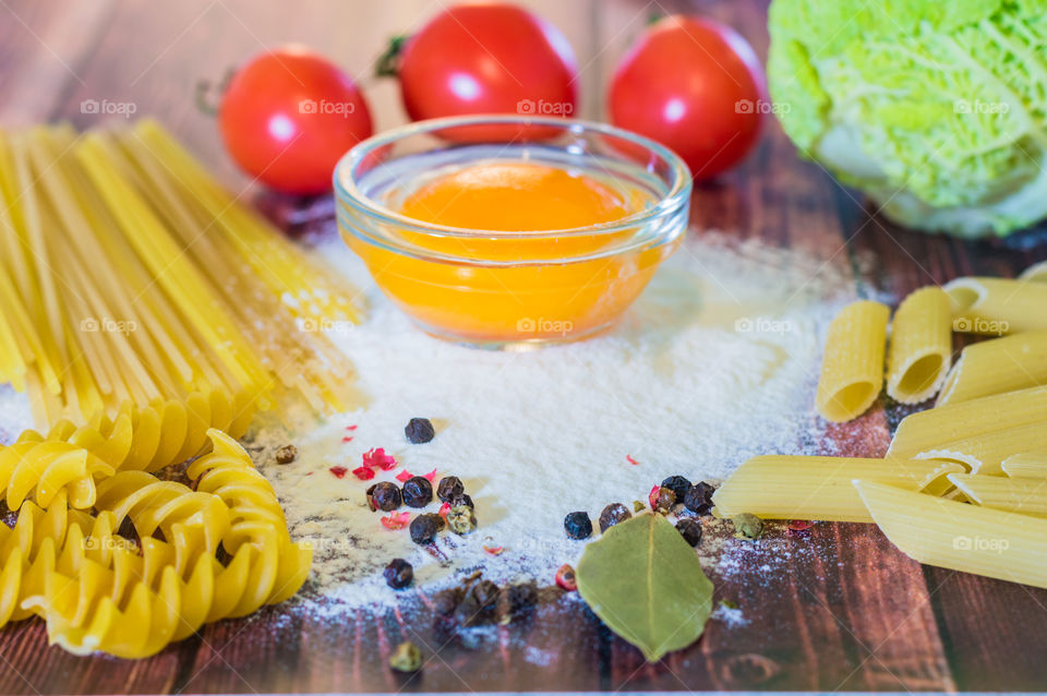 pasta food ingredients