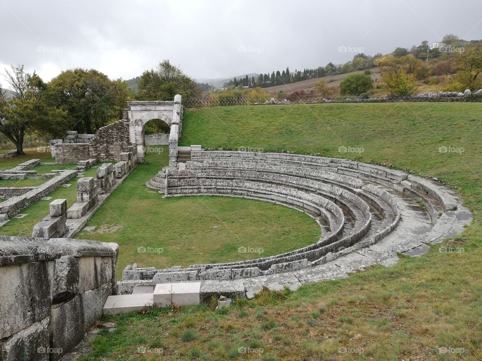 Samnite Theater of Pietrabbondante (Molise)