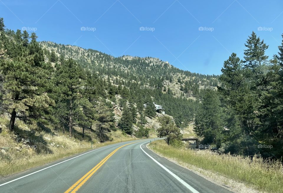 Boulder Canyon Driving