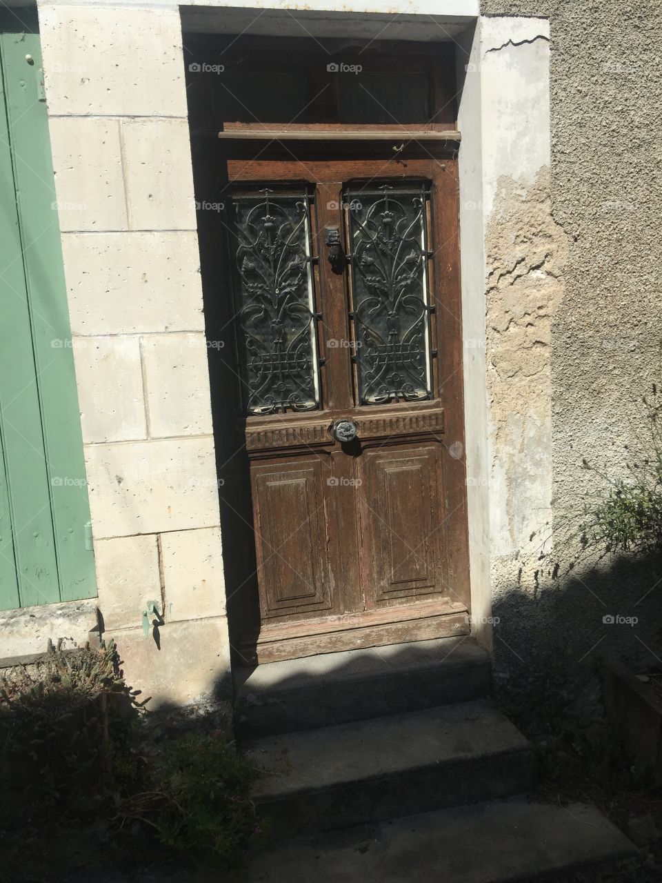 Old doorway in a French Village 