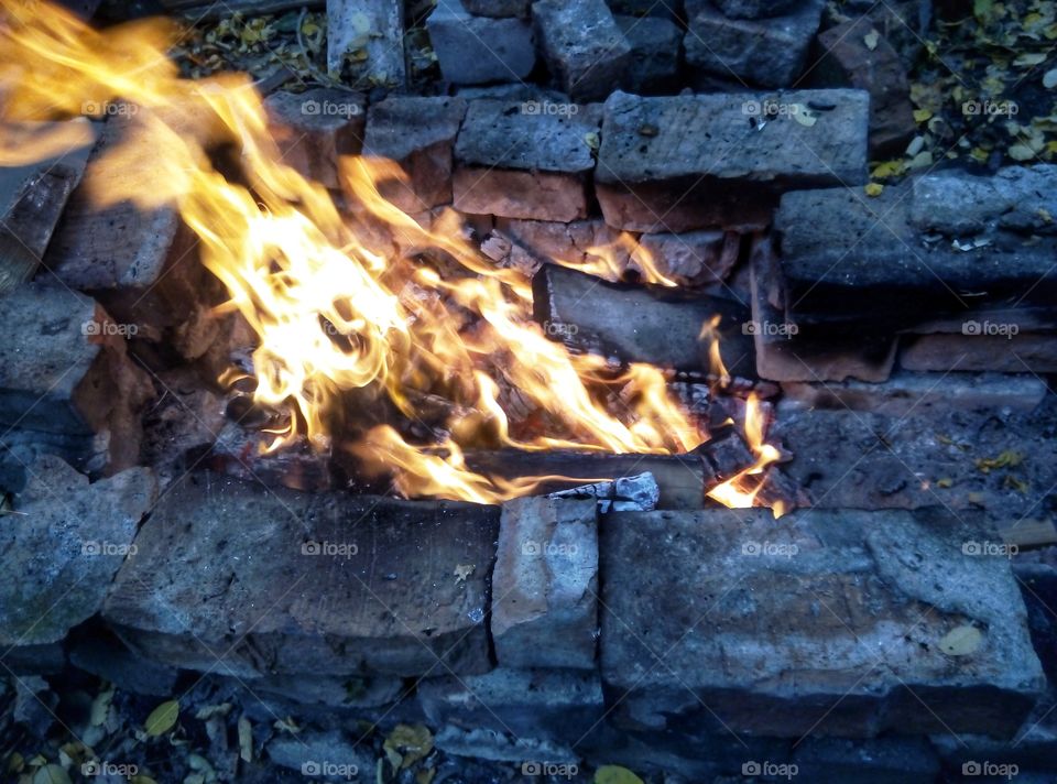 fire bonfire огонь косте