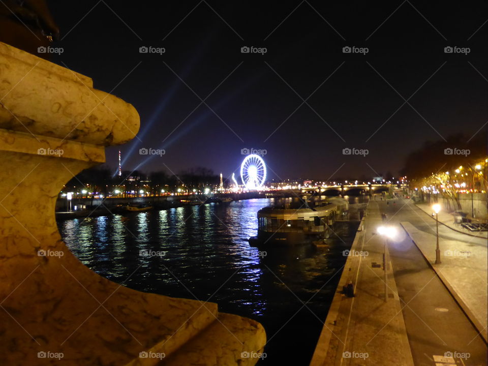 Paris at night 