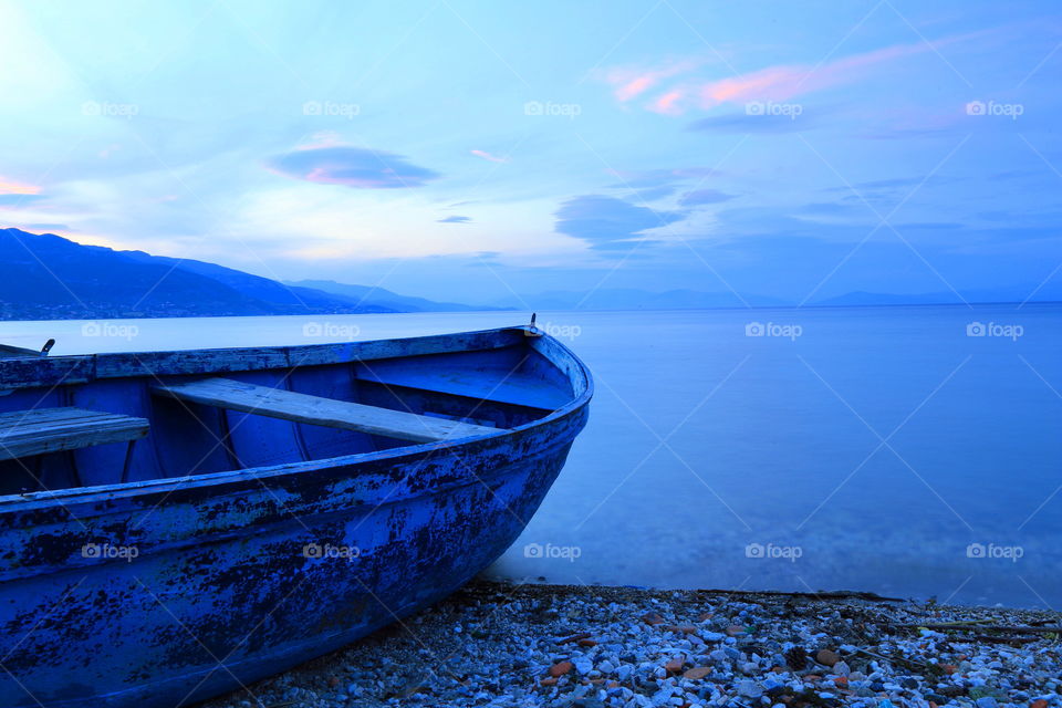 ohrid lake in Albania
