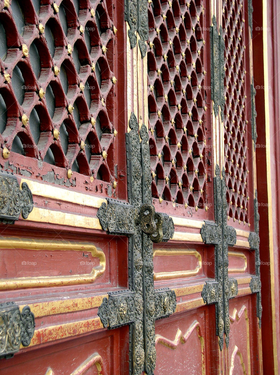 china door beijing temple by jeffreyfulton