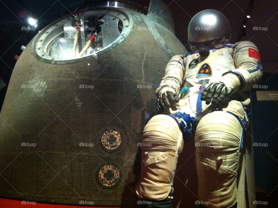 china suit astronaut by HIN