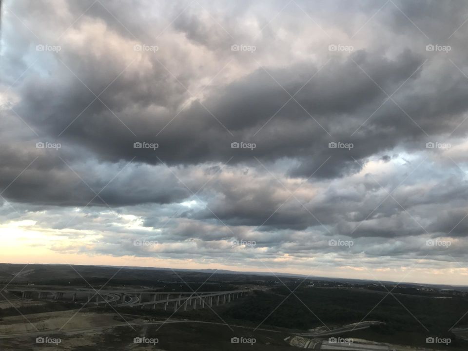The celestial beauty of the skies - clouds like a child's dream - makes us feel extraterrestrial, like angels. Prayers might come true more up here.