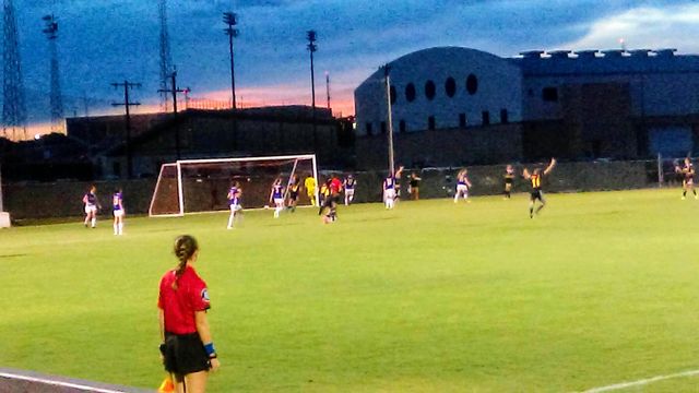 Women's soccer game