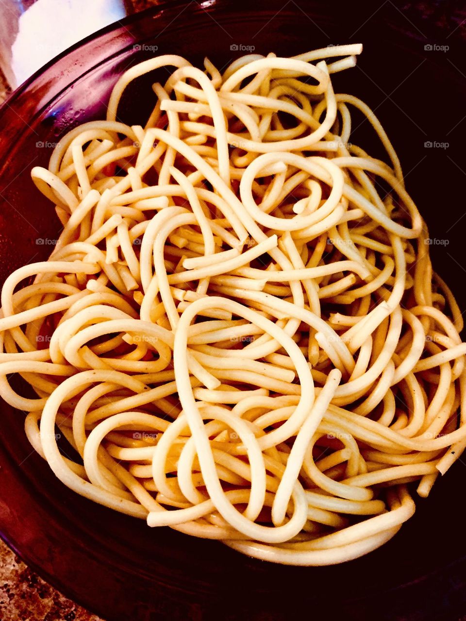 Spaghetti noodles 