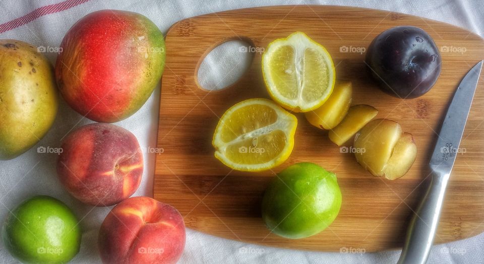 Food. Fruit Plate