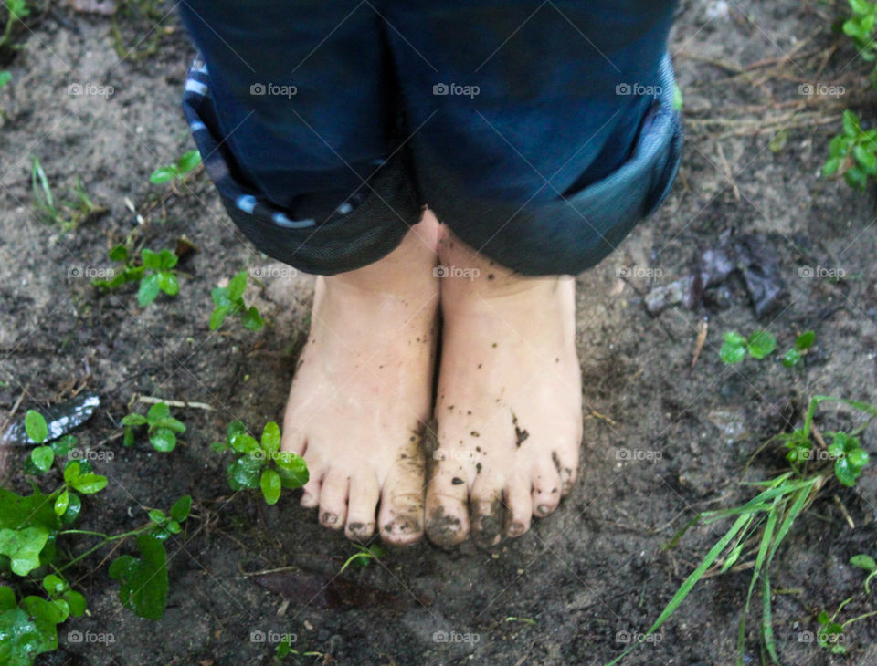 Muddy little feet make the world a better place