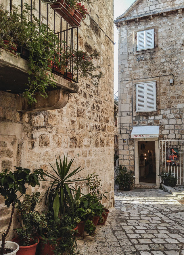 Streets of Hvar, Croatia