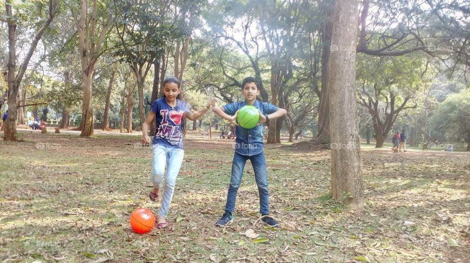 child ball tree park