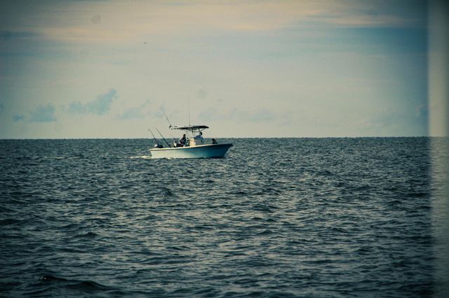 Nothing but the deep blue sea