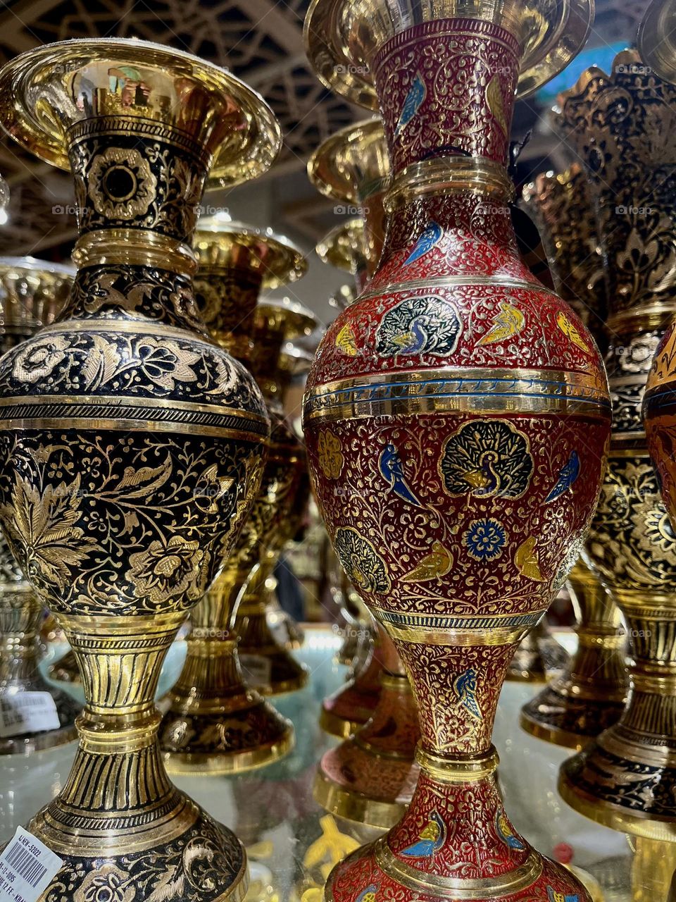 Oriental vases 