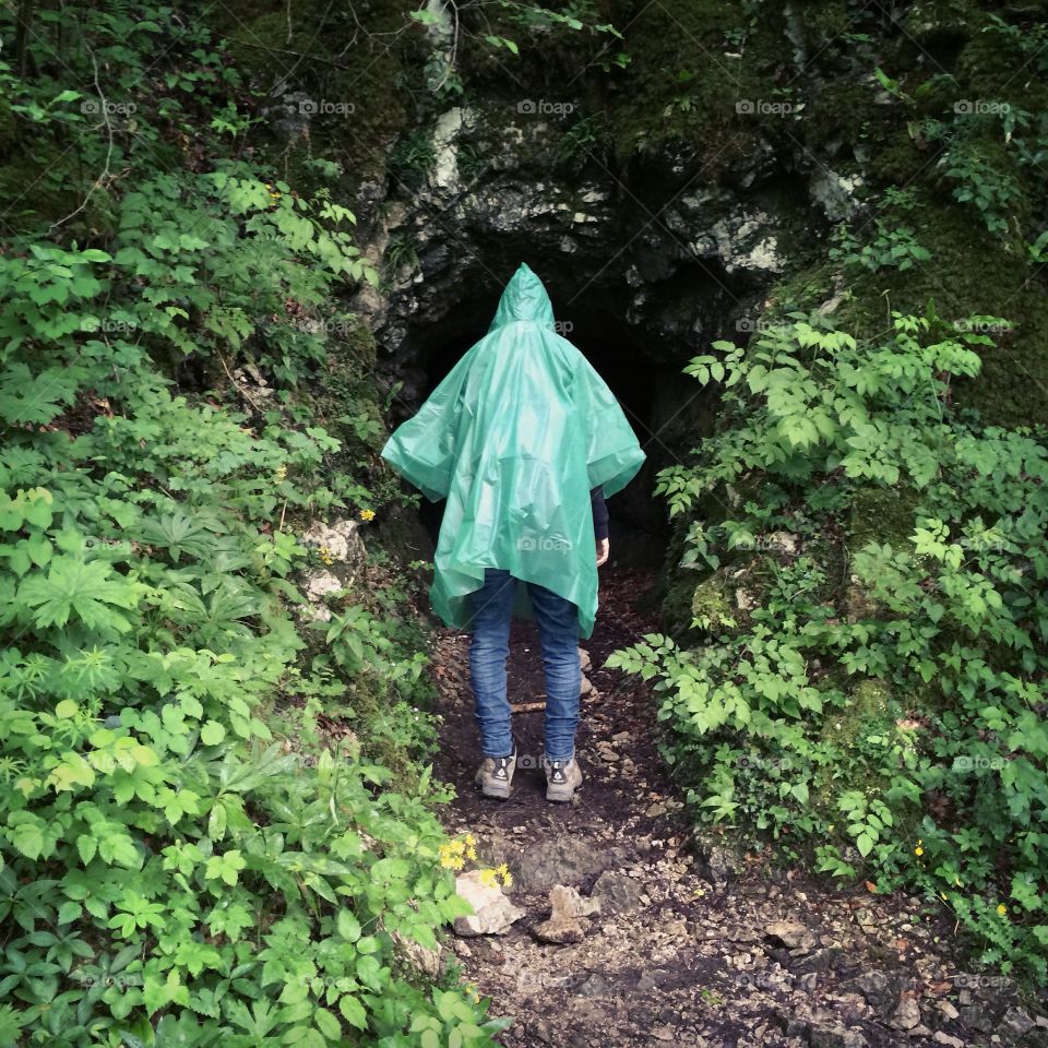 Green Camouflage . Hiding in the bushes 