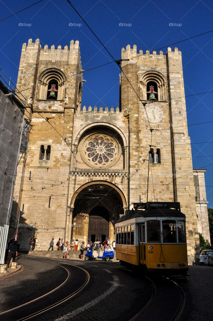 The cathedrale of Lisbon