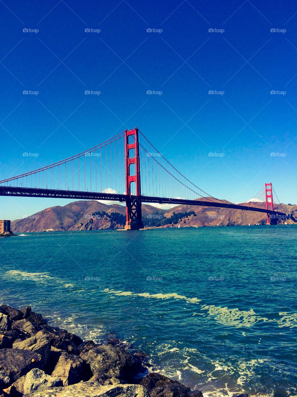 Golden Gate water 