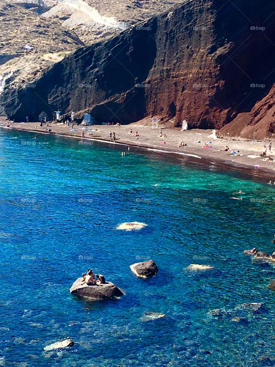 Boulder in the Water