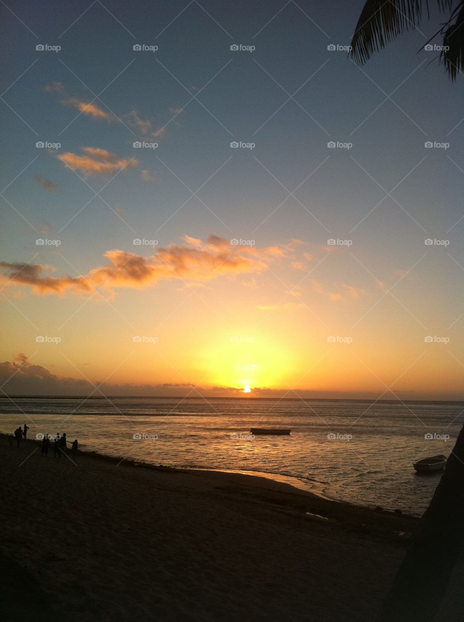 Sunset at Mauritius