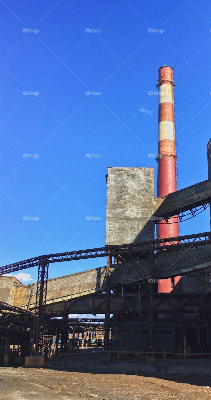 Old metallurgic factory 