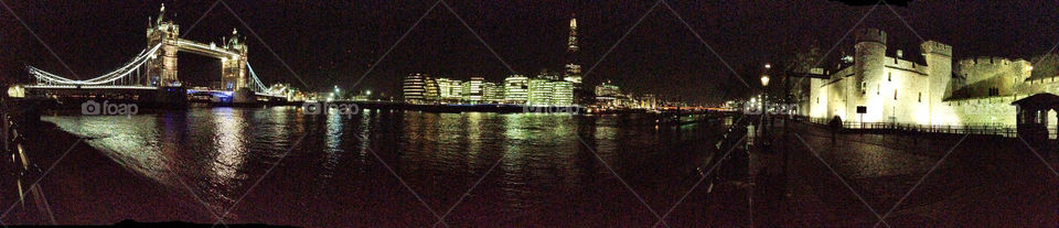 london thames panorama by kmcw1405