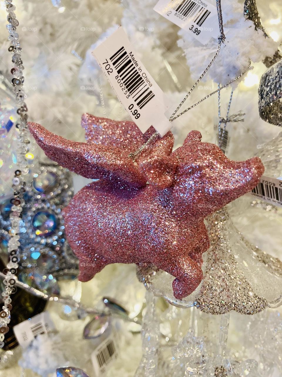 Christmas decor at Cracker Barrel 