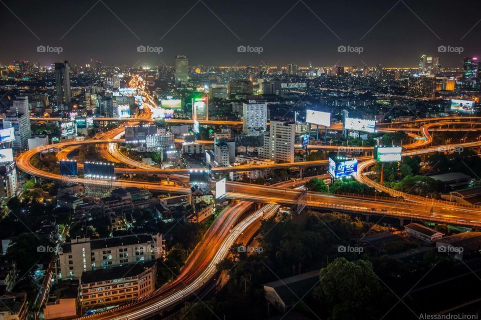 Veins and arteries of Bangkok