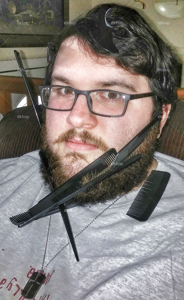 how many combs can i comb my beard with?