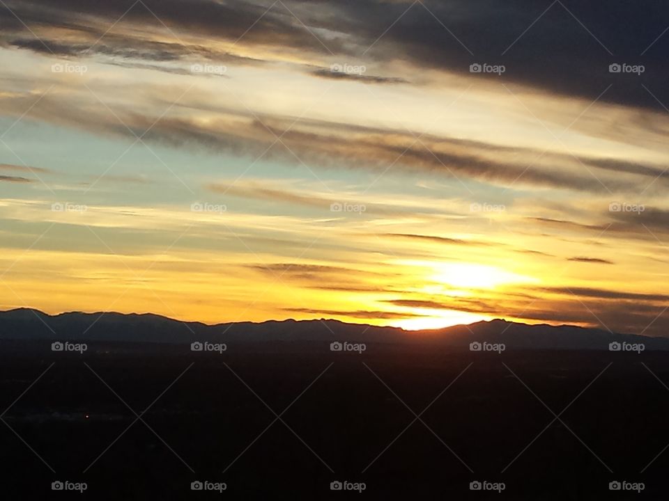 sunset Montana
