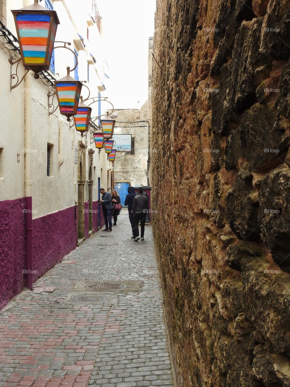 Colorful alley