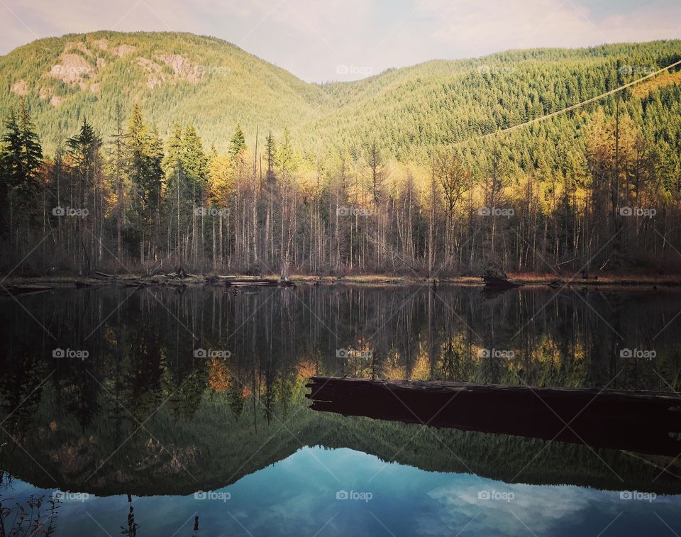 Buntzen lake reflection BC