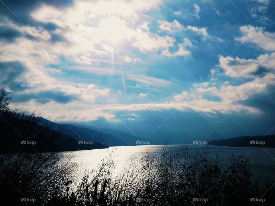 The Danube meets the mountains