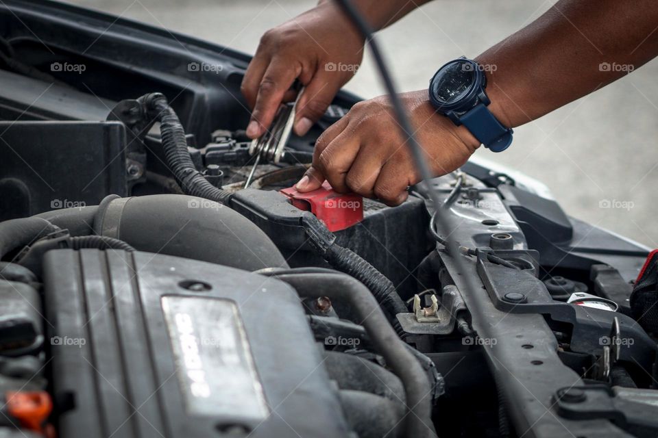 Taking care of a car battery