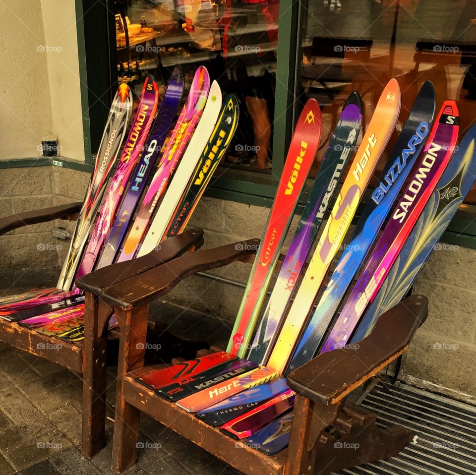 Whistler Ski Chairs