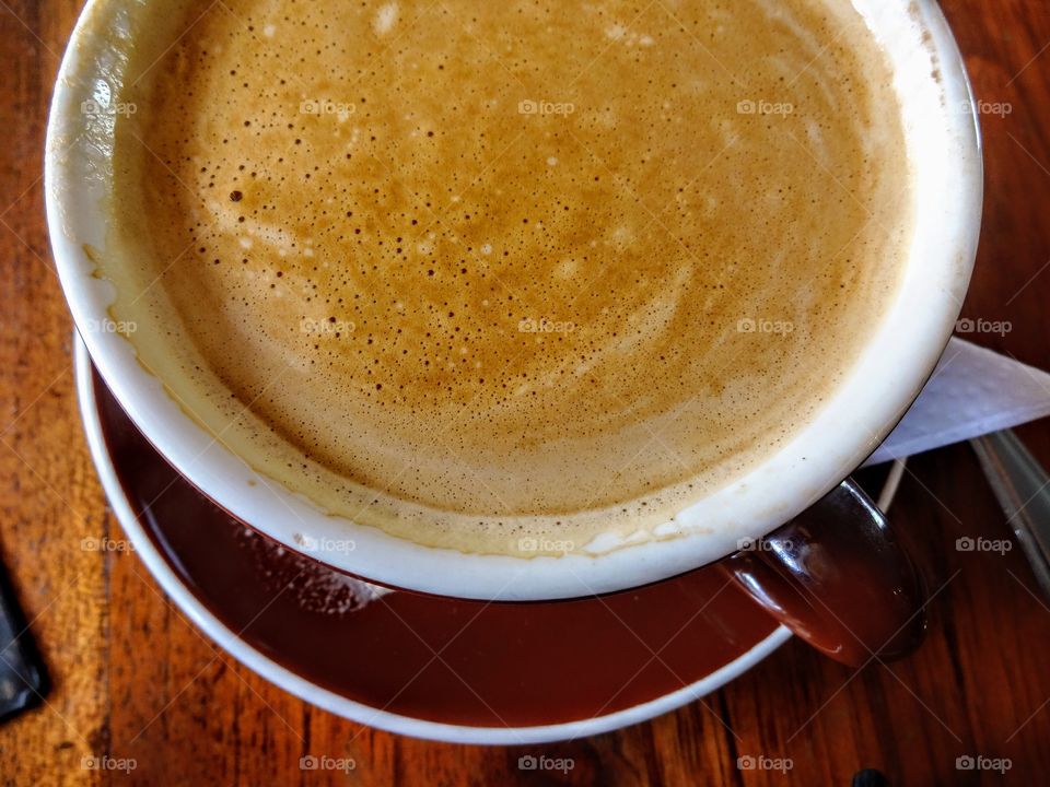 Cappuccino in Ecuador  