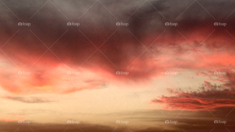 At my home's wall Cloudy Very Beautiful rainbow colours ...in pic