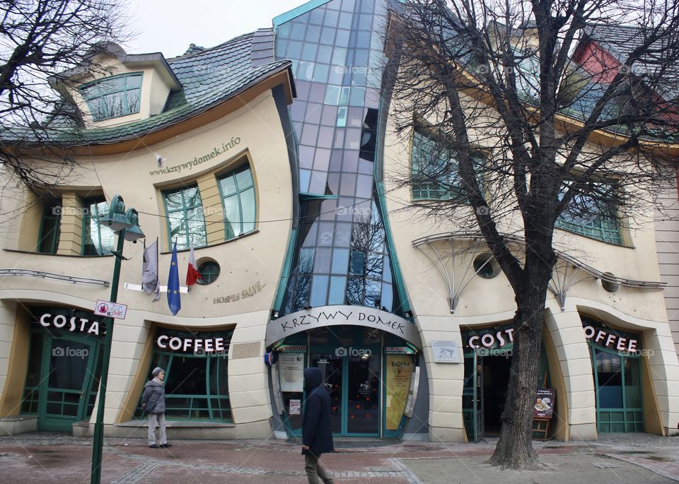 crooked house - Krzywy Domek, Sopot, Poland