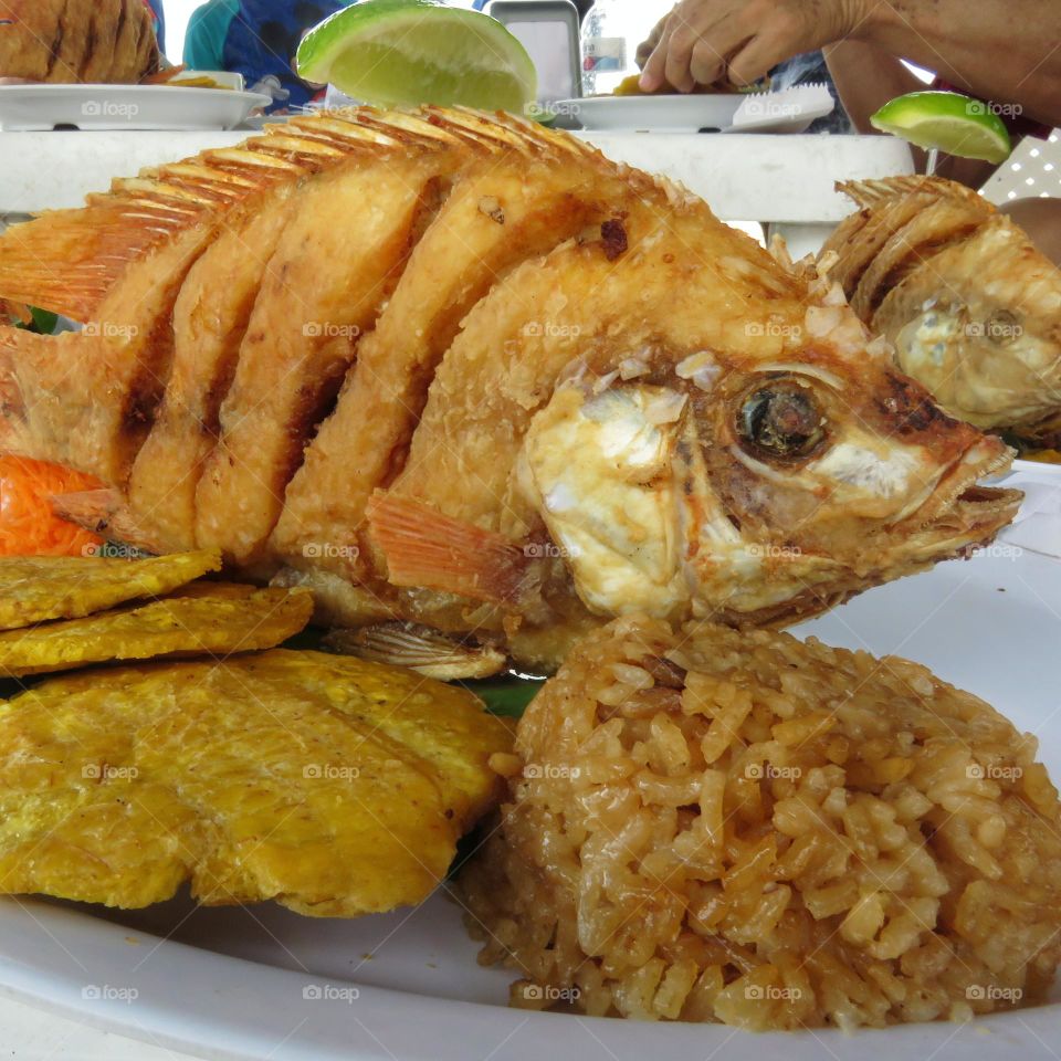 Typical colombian dish