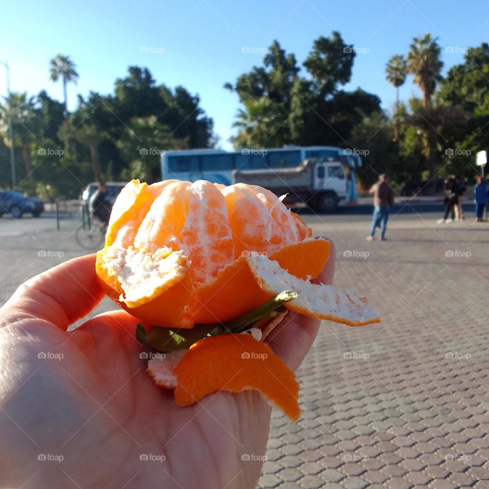 beautiful fruit, orange color