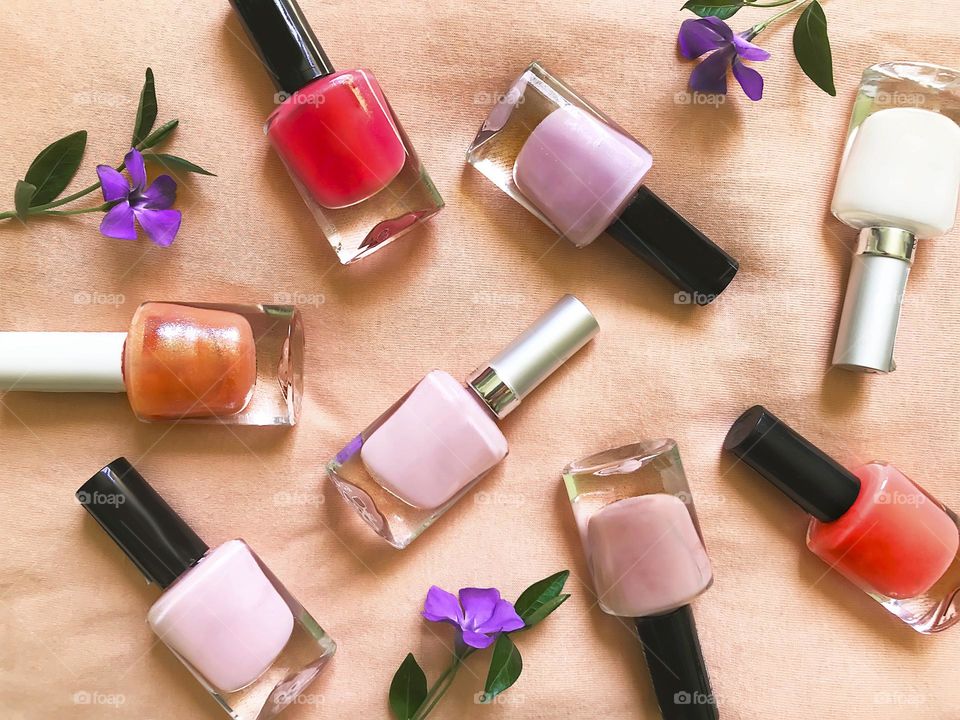 Bright and colorful boost nail care 