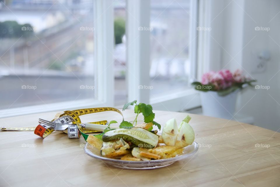 Table, Indoors, Food, No Person, Meal