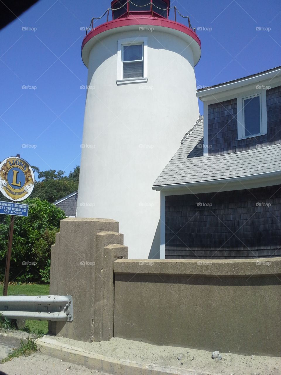 lighthouse house. we found this in dennis Massachusetts