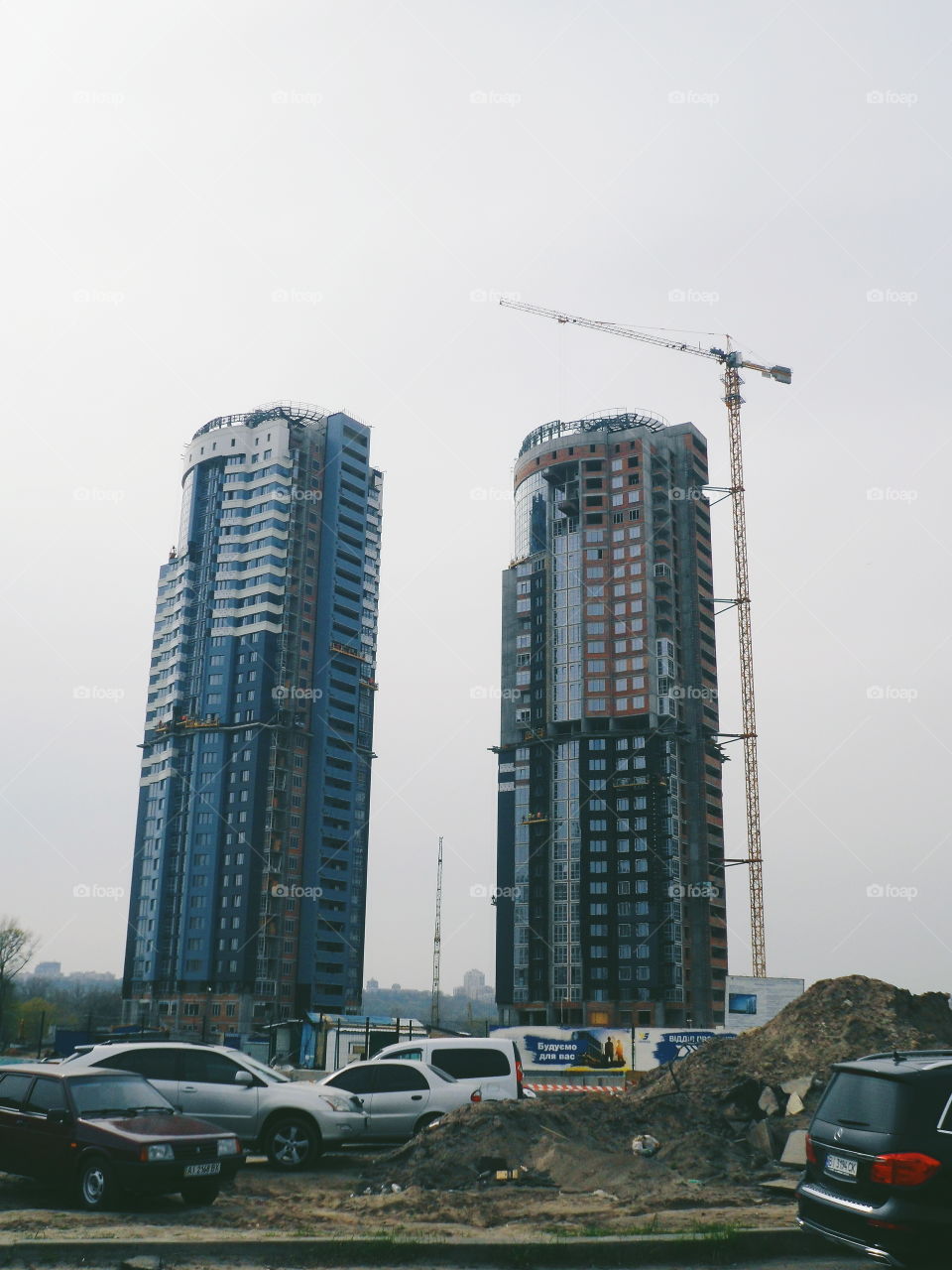 Kiev new buildings