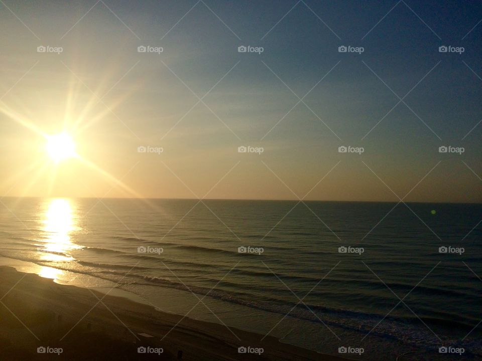 Myrtle Beach, South Carolina. “Sunrise in July”