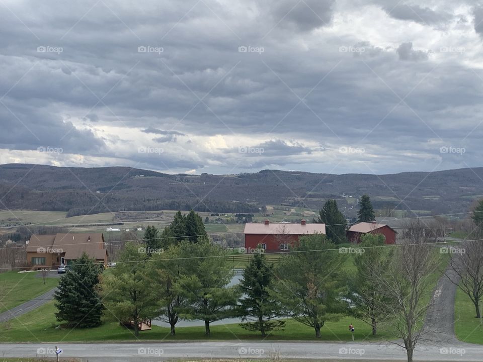 View off the back deck