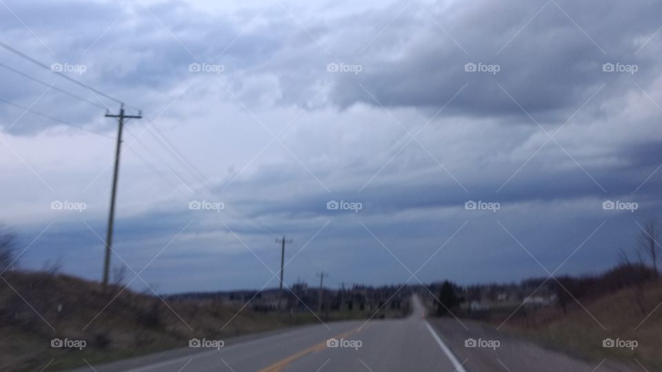 Road, Landscape, Highway, Transportation System, Sky