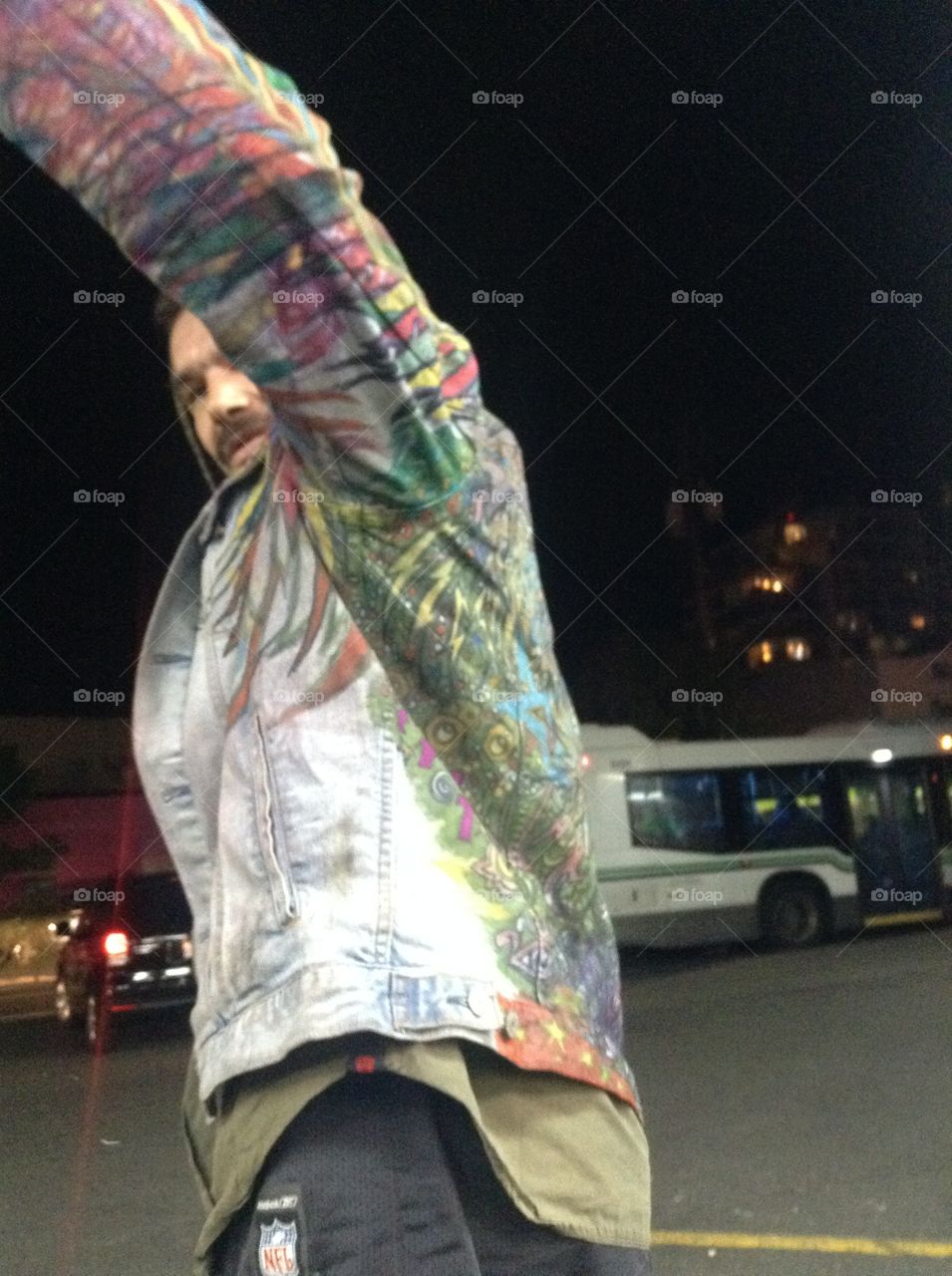 This coat I drew on back last summer