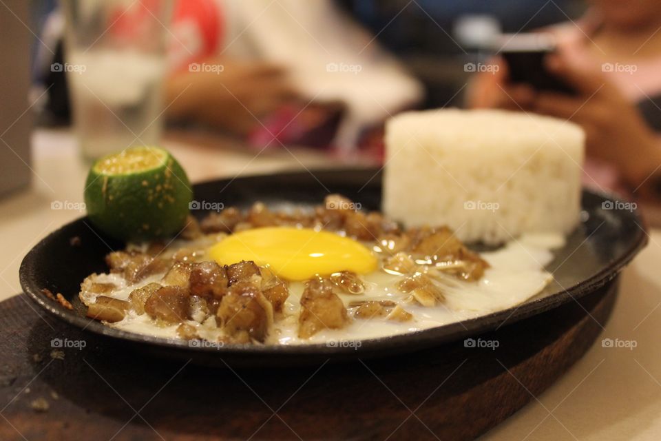 Filipino Food Sisig
