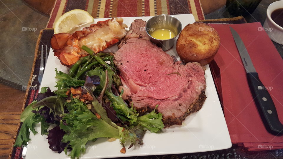 prime rib dinner