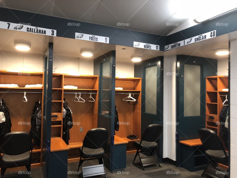 Foap Com Eagles Locker Room Stock Photo By Valerieross